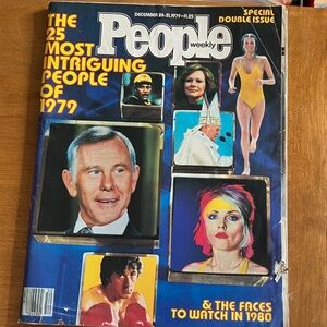 People Weekly Special Double Issue Magazine - Blue Cover